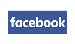 Facebook logo displayed on a blue rectangular background with white text. The iconic social media brand mark represents the world's largest social networking platform for connecting people