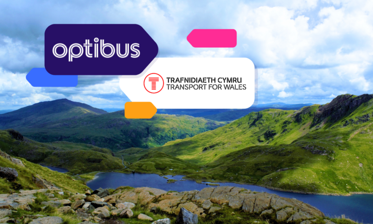 Optibus partners with Transport for Wales to optimize bus routing across Welsh landscapes, featuring scenic mountain terrain and efficient transit solutions.
